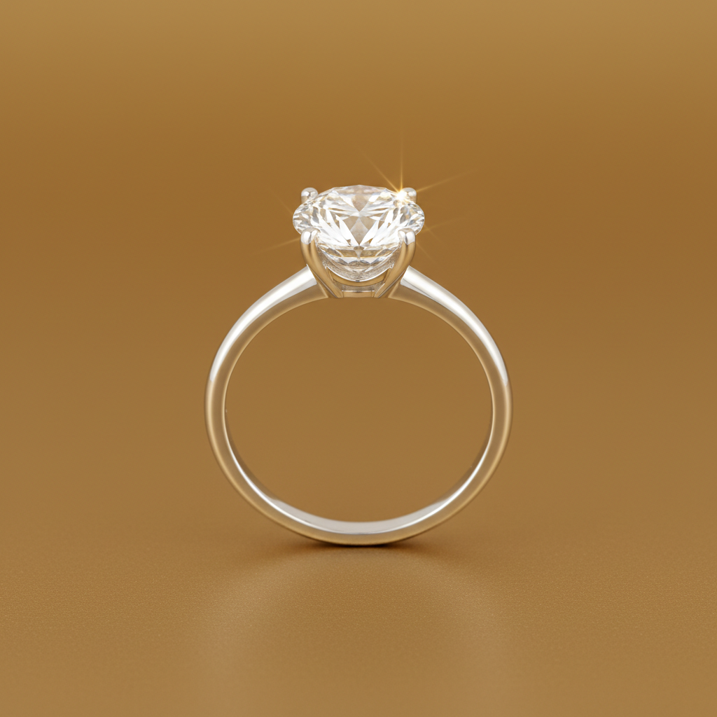 Ring Product Image - Silver Diamond